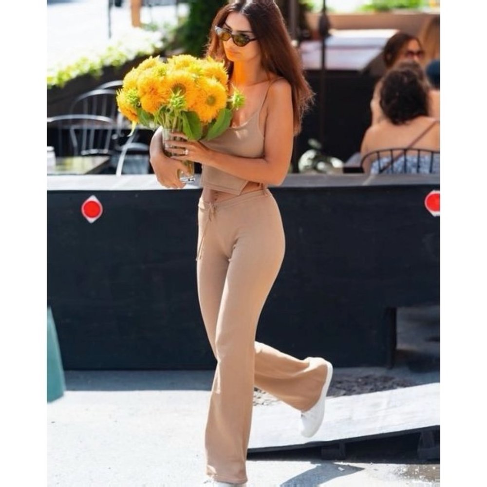 I AM GIA Tan Knit 'Fiorenza' Pant